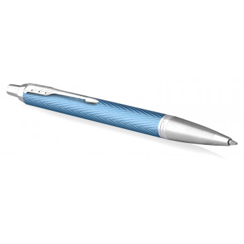 Ручка шариковая Parker IM Premium K318, Blue Grey CT