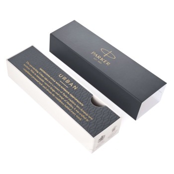 Ручка перьевая Parker Urban Premium F310, Dark Blue CT (Перо F)