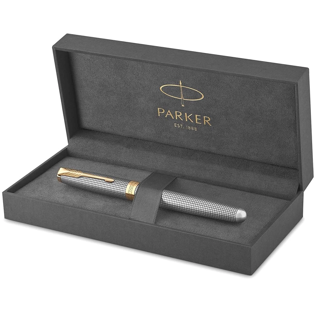 Перьевая ручка Parker Sonnet Premium F534, Cisele GT (Перо F)