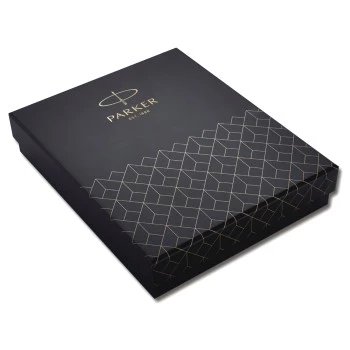 Набор Parker 2020: ручка перьевая Parker IM Core F321, Black CT (Перо M) + чехол для ручки