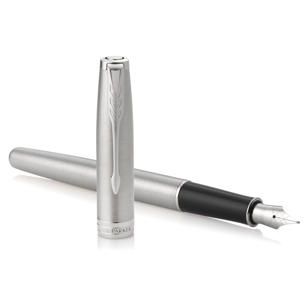Перьевая ручка Parker Sonnet Core F526, Stainless Steel CT (Перо F)